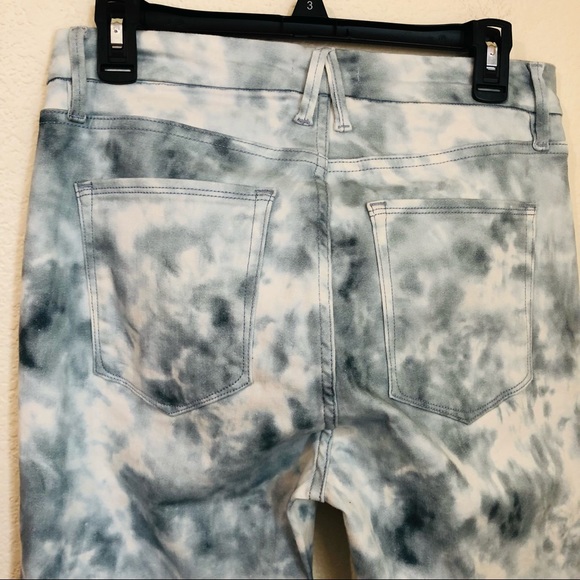Good American Good Legs Cloud Tie Dye Skinny Jeans - Picture 9 of 12